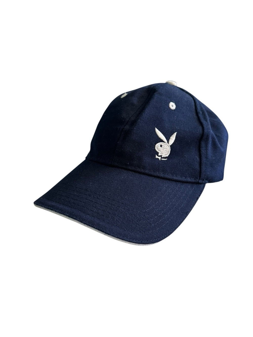 PLAYBOY Navy Cap with White Bunny Logo